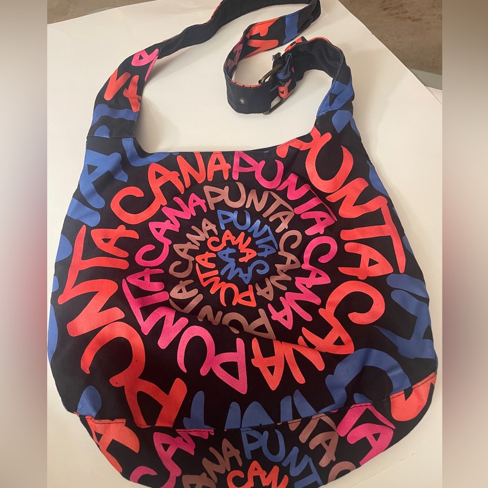 Malik’s Colorful Graphic Punta Cana Potato Sack Women's Bag